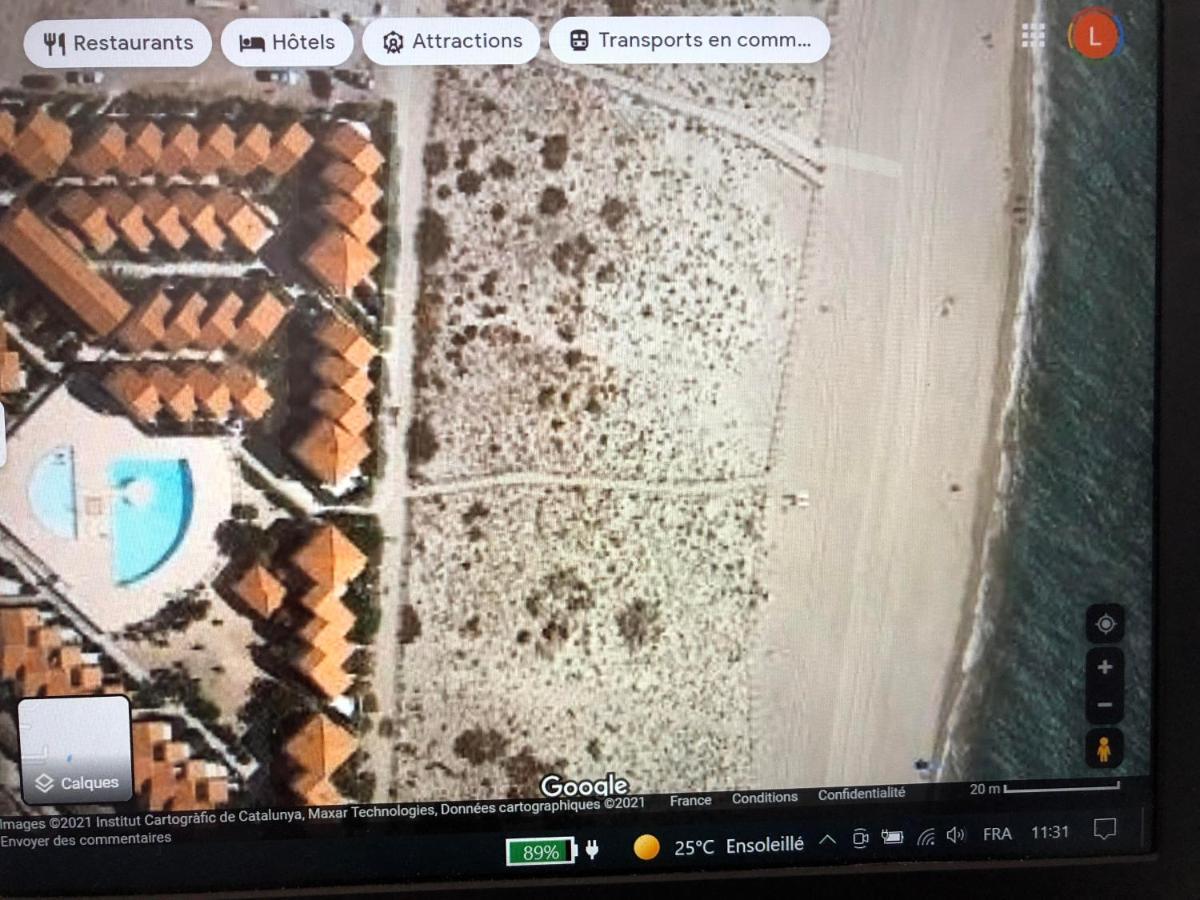 Barcaresa-Villa Vue Mer Acces Direct Plage - Piscine Le Barcares Bagian luar foto